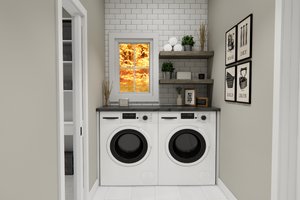 Interior - Laundry for Craftsman House Plan #51-1406 - 3 bed, 2.5 bath