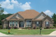 European Style House Plan - 4 Beds 3 Baths 2577 Sq/Ft Plan #63-137 