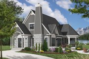 Cottage Style House Plan - 3 Beds 2 Baths 1590 Sq/Ft Plan #23-614 