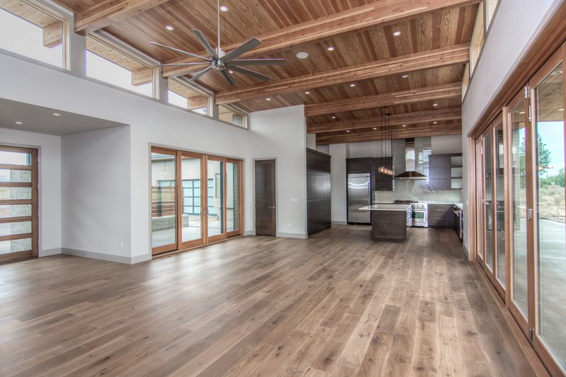 Dream House Plan - Interior - Family Room for Modern House Plan #892-14 - 3 bed, 3.5 bath