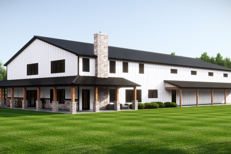 Home Plan - Exterior - Other Elevation for Barndominium House Plan #1064-292 - 3 bed, 2.5 bath