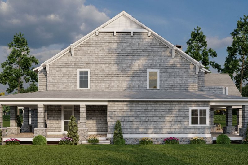 Home Plan - Exterior - Other Elevation 1 for Craftsman House Plan #923-396 - 6 bed, 5 bath