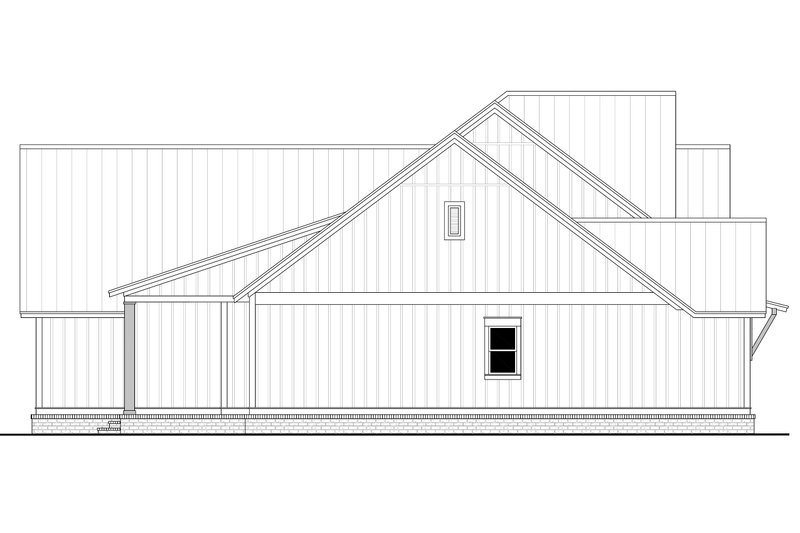 Architectural House Design - Exterior - Other Elevation 1 for Farmhouse House Plan #430-204 - 3 bed, 2.5 bath