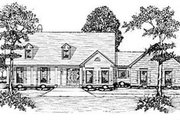 Country Style House Plan - 3 Beds 3.5 Baths 3175 Sq/Ft Plan #36-230 