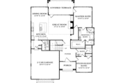 Craftsman Style House Plan - 4 Beds 3 Baths 2519 Sq/Ft Plan #453-59 
