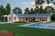 Ranch Style House Plan - 2 Beds 2.5 Baths 2507 Sq/Ft Plan #888-5 