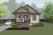 Craftsman Style House Plan - 2 Beds 1 Baths 704 Sq/Ft Plan #79-101 