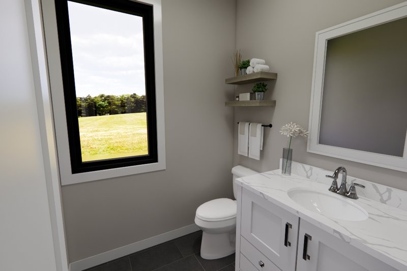 Home Plan - Interior - Bathroom 2 for Modern House Plan #51-1281 - 5 bed, 3.5 bath