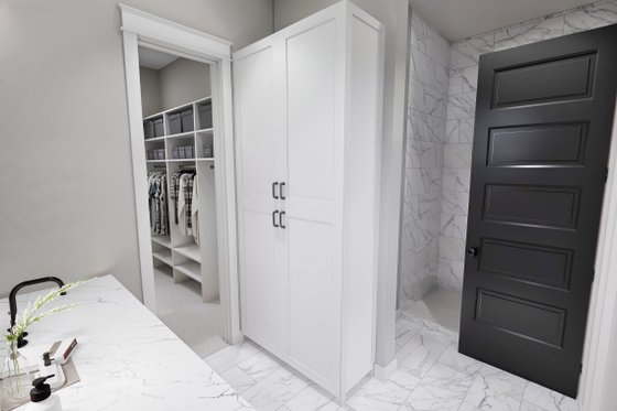 Interior - Master Bathroom 1 for Farmhouse House Plan #51-1269 - 3 bed, 3.5 bath