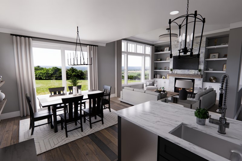 Dream House Plan - Interior - Kitchen 1 for Traditional House Plan #51-1323 - 4 bed, 3 bath