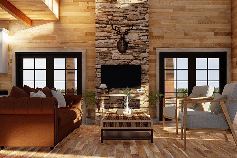 Architectural House Design - Interior - Other 1 for Country House Plan #923-299 - 3 bed, 2.5 bath