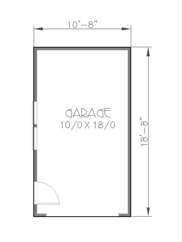 Bungalow Floor Plan - Main Floor Plan #423-53