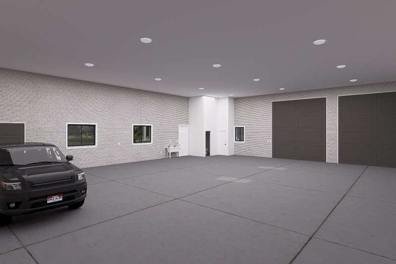 House Design - Interior - Other 1 for Traditional House Plan #1060-296, 1 bath