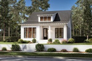 House Plan Design - Farmhouse Exterior - Front Elevation Plan #430-282