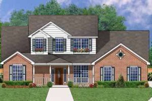 Traditional Exterior - Front Elevation Plan #62-141