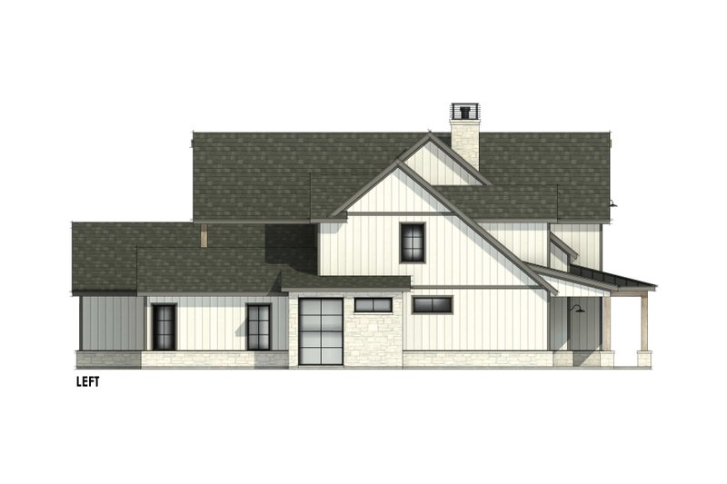 Home Plan - Exterior - Other Elevation for Country House Plan #1096-3 - 4 bed, 4.5 bath