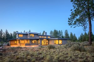 Exterior - Front Elevation 4 for Contemporary House Plan #892-10 - 4 bed, 3.5 bath