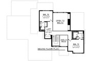 Modern Style House Plan - 3 Beds 3.5 Baths 2950 Sq/Ft Plan #70-1284 