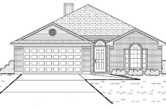 Exterior - Other Elevation for Traditional House Plan #84-323 - 3 bed, 2 bath