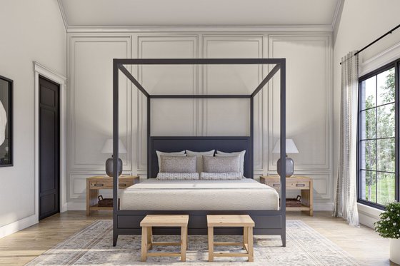 Interior - Master Bedroom 1 for Modern House Plan #455-575 - 5 bed, 5 bath