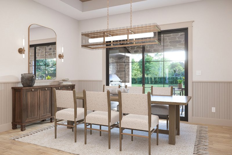 Dream House Plan - Interior - Dining Room for Cottage House Plan #455-800 - 3 bed, 2.5 bath