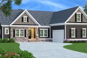 Traditional Style House Plan - 3 Beds 2 Baths 1732 Sq/Ft Plan #419-145 