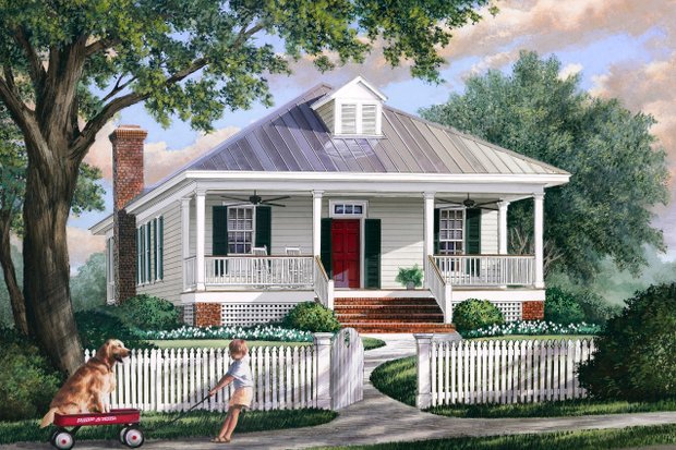 Low Country House Plans