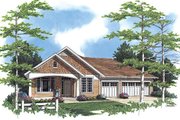 Craftsman Style House Plan - 4 Beds 2.5 Baths 1999 Sq/Ft Plan #48-408 