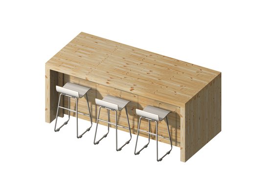 Interior - Other for Modern House Plan #497-57 - 3 bed, 2 bath