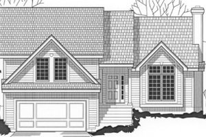 Traditional Exterior - Front Elevation Plan #67-112