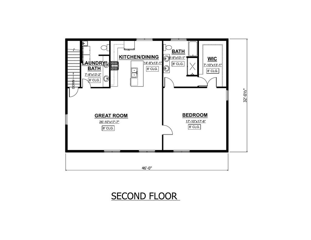 Photo 1 for Craftsman House Plan #1089-21 - 1 bed, 1.5 bath