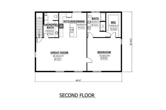 Photo 1 for Craftsman House Plan #1089-21 - 1 bed, 1.5 bath