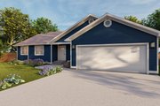 Traditional Style House Plan - 3 Beds 2 Baths 1660 Sq/Ft Plan #1060-194 