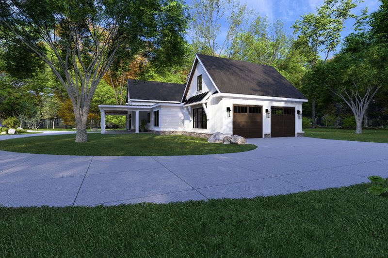 House Design - Exterior - Other Elevation 2 for Farmhouse House Plan #1094-26 - 3 bed, 3.5 bath