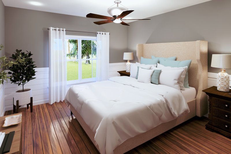 Dream House Plan - Interior - Master Bedroom for Craftsman House Plan #44-285 - 3 bed, 2.5 bath