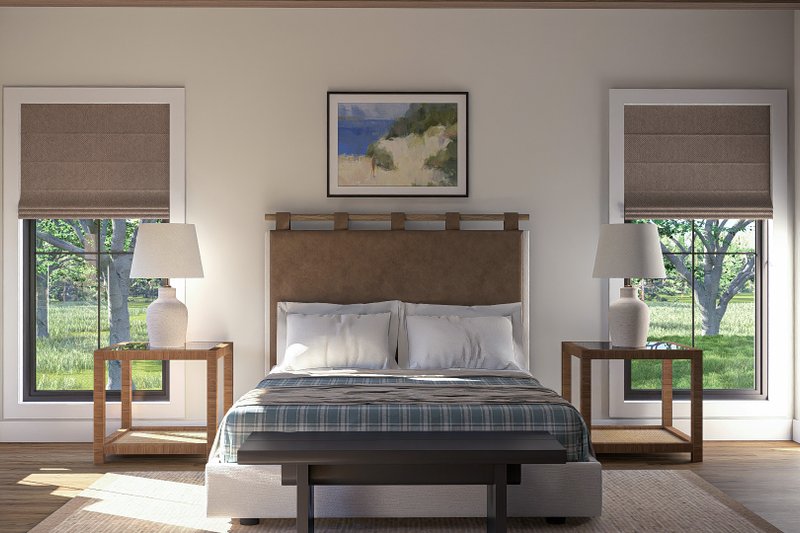 Home Plan - Interior - Bedroom for Beach House Plan #455-594 - 1 bed, 2 bath