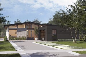 Bungalow Exterior - Front Elevation Plan #1114-69