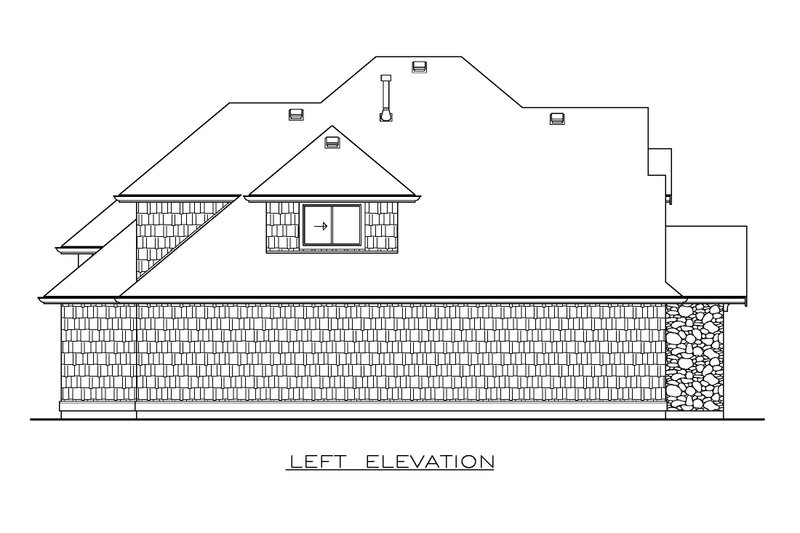 Home Plan - Exterior - Other Elevation for Craftsman House Plan #1100-158 - 3 bed, 2.5 bath
