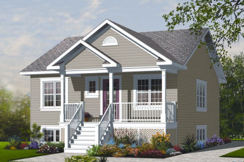 Home Plan - Ranch Exterior - Front Elevation Plan #23-2200