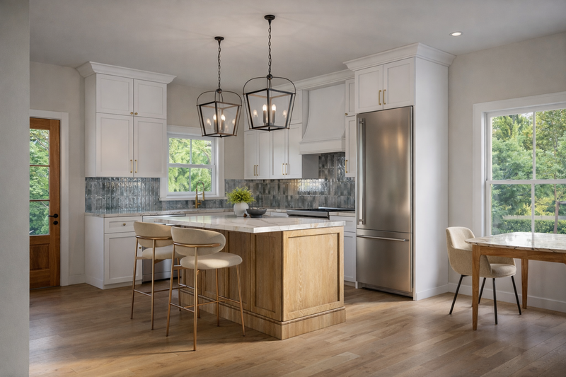 House Blueprint - Interior - Kitchen for Farmhouse House Plan #1117-40 - 1 bed, 1 bath