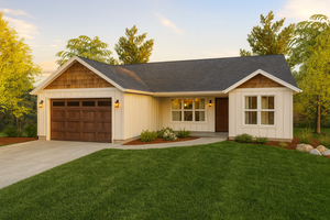 House Blueprint - Traditional Exterior - Front Elevation Plan #943-60