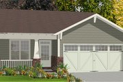 Bungalow Style House Plan - 2 Beds 2 Baths 1390 Sq/Ft Plan #63-250 