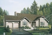 Traditional Style House Plan - 3 Beds 2 Baths 1540 Sq/Ft Plan #57-200 
