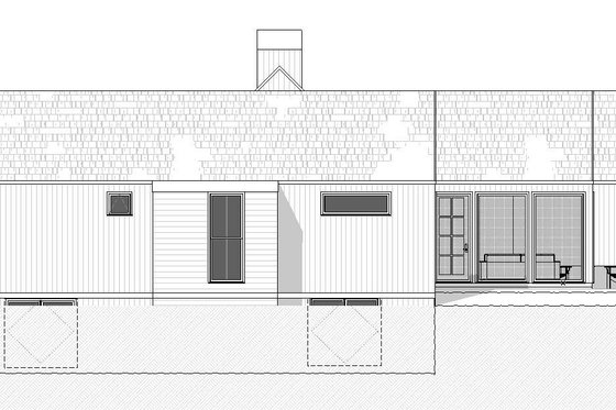 Exterior - Other Elevation for Farmhouse House Plan #901-150 - 4 bed, 3.5 bath