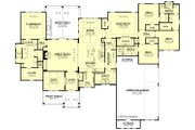 Ranch Style House Plan - 4 Beds 3.5 Baths 3366 Sq/Ft Plan #430-190 