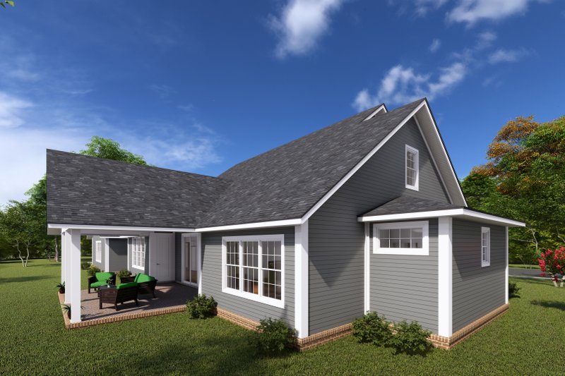 Home Plan - Exterior - Other Elevation 2 for Farmhouse House Plan #513-2224 - 4 bed, 3.5 bath