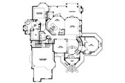 European Style House Plan - 4 Beds 3.5 Baths 4684 Sq/Ft Plan #132-214 