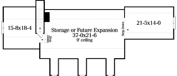 Architectural House Design - Traditional Floor Plan - Other Floor Plan #406-133