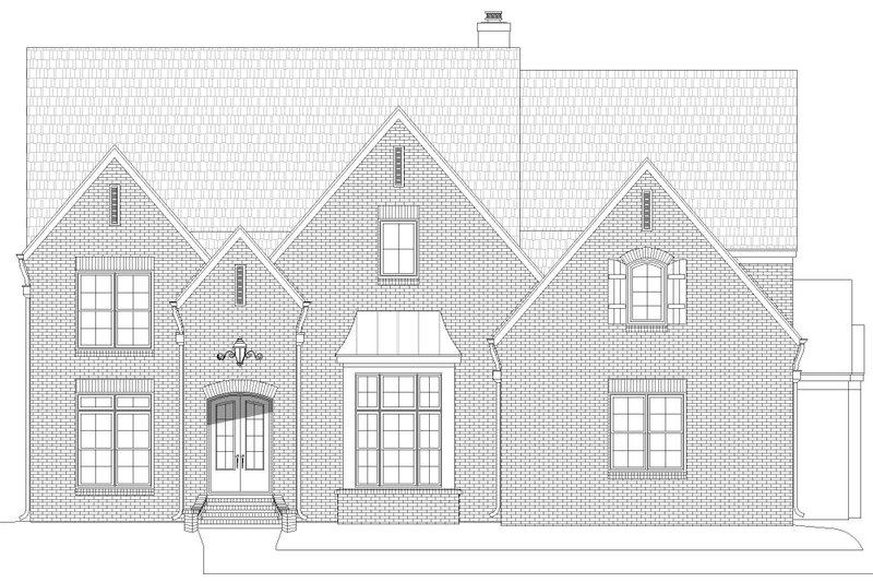 Dream House Plan - Exterior - Front Elevation 3 for Country House Plan #932-122 - 5 bed, 4.5 bath