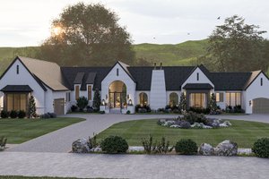 Dream House Plan - Cottage Exterior - Front Elevation Plan #455-696